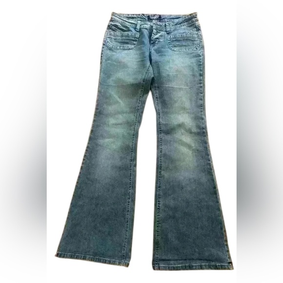 Angel jeans  flare size 9 - Picture 1 of 8